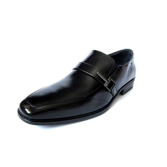 Stacy Adams ABRAM Mens Black 20186-001 Slip Resistant Slip On Dress Shoes 10 M - Picture 8 of 12